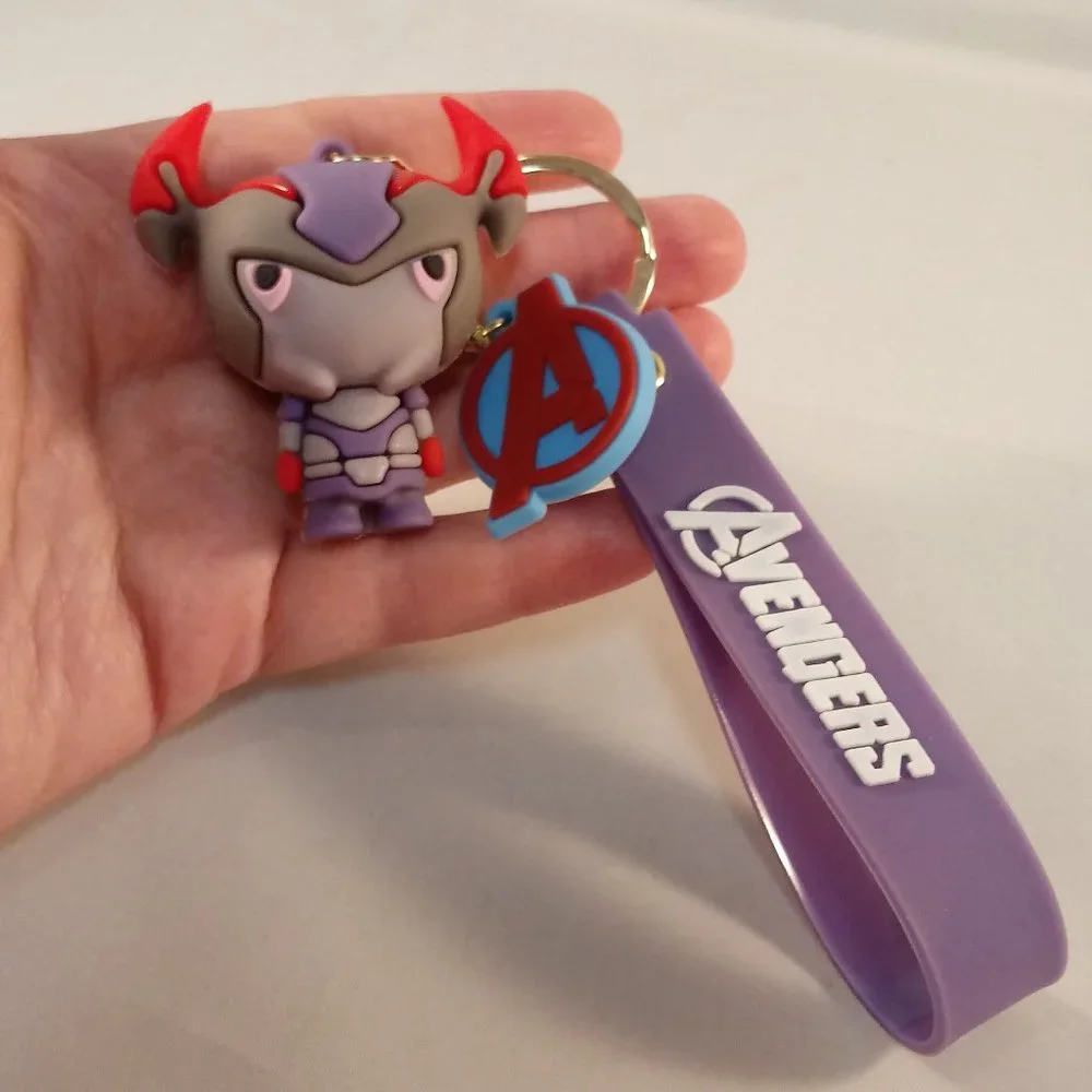 Steppenwolf Supervillain 3D Character Key Chain Key Ring Figurine Keychain Gift